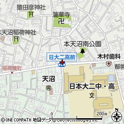 荻窪警察署天沼交番周辺の地図