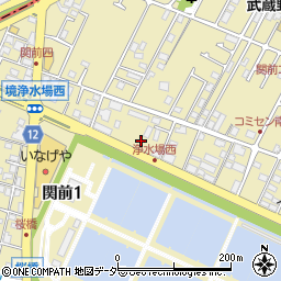 株式会社とらの門　武蔵野店周辺の地図