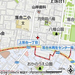 東京都新宿区上落合1丁目29-18周辺の地図