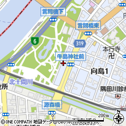 中国整体院周辺の地図