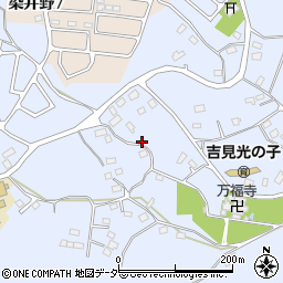 千葉県佐倉市吉見周辺の地図