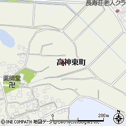 千葉県銚子市高神東町周辺の地図