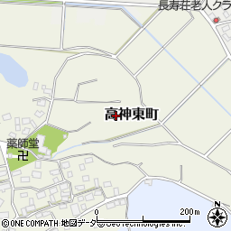 千葉県銚子市高神東町周辺の地図