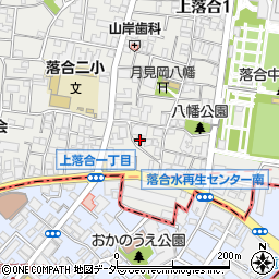 東京都新宿区上落合1丁目28-4周辺の地図
