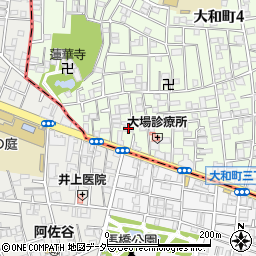 ドミノ・ピザ　中野大和町店周辺の地図