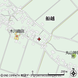 千葉県香取郡多古町船越2055-1周辺の地図