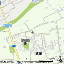 山梨県韮崎市神山町武田778周辺の地図