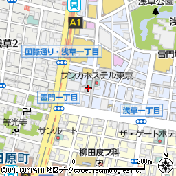 寿司初 総本店周辺の地図