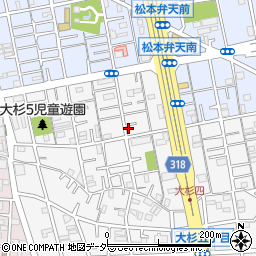 東京都江戸川区大杉5丁目30-1周辺の地図