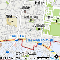 東京都新宿区上落合1丁目28-10周辺の地図