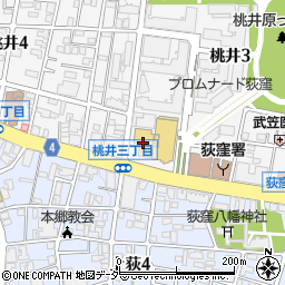 日産東京荻窪店周辺の地図