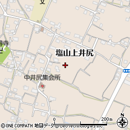 山梨県甲州市塩山上井尻573-4周辺の地図