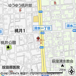 ラカーサモモイ周辺の地図