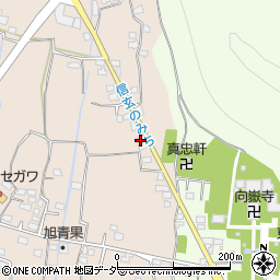 山梨県甲州市塩山上井尻1044周辺の地図