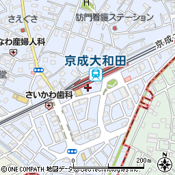 千葉県八千代市大和田1002-3周辺の地図