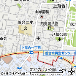 東京都新宿区上落合1丁目29-13周辺の地図