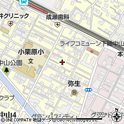 千葉県船橋市本中山3丁目8周辺の地図