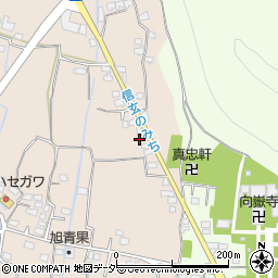 山梨県甲州市塩山上井尻1043周辺の地図