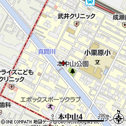 千葉県船橋市本中山3丁目18-6周辺の地図