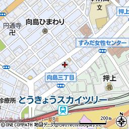 東武谷内田建設株式会社　本社周辺の地図