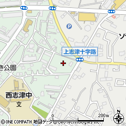 千葉県佐倉市西志津4丁目21周辺の地図