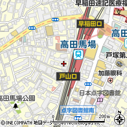 みつぼ 高田馬場駅前店周辺の地図