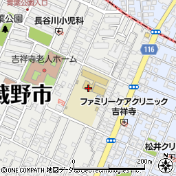 武蔵野市立第四小学校　はなみずき学級周辺の地図