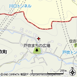 東京都八王子市戸吹町554周辺の地図