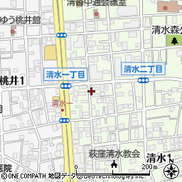 日本技術貿易社宅周辺の地図