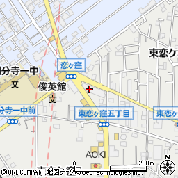 ＪＡ東京むさし国分寺周辺の地図