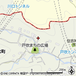 東京都八王子市戸吹町555周辺の地図