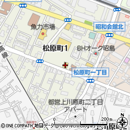 ガスト昭島店周辺の地図
