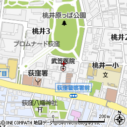 歯科武笠医院周辺の地図