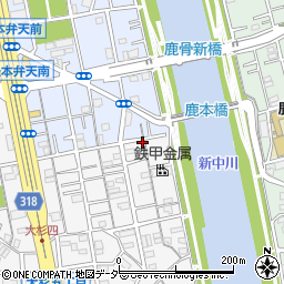 東京都江戸川区大杉4丁目28-11周辺の地図