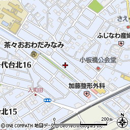 千葉県八千代市大和田596-2周辺の地図