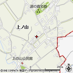 山梨県韮崎市上ノ山967周辺の地図
