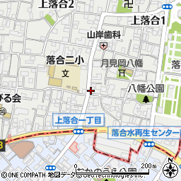 東京都新宿区上落合1丁目27-7周辺の地図