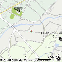 山梨県甲州市塩山中萩原3145周辺の地図