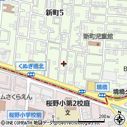 沢井組周辺の地図