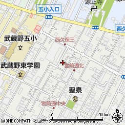 元吉コーポ周辺の地図