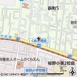 ダイハツ東京販売武蔵野店周辺の地図