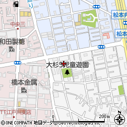 東京都江戸川区大杉5丁目12-5周辺の地図