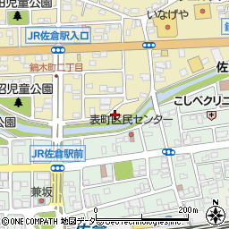 千葉県佐倉市鏑木町486周辺の地図