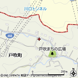 東京都八王子市戸吹町841-2周辺の地図