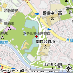 ホテル椿山荘東京周辺の地図
