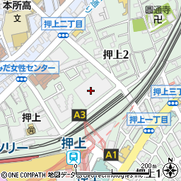 ファミリーマート東武鉄道本社店周辺の地図