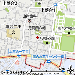 東京都新宿区上落合1丁目27-25周辺の地図