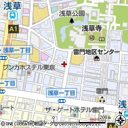 たんす屋浅草公会堂前店周辺の地図
