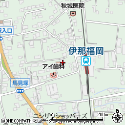 長野県駒ヶ根市赤穂福岡9342周辺の地図