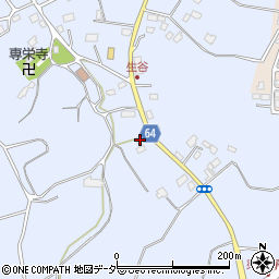 千葉県佐倉市生谷657周辺の地図